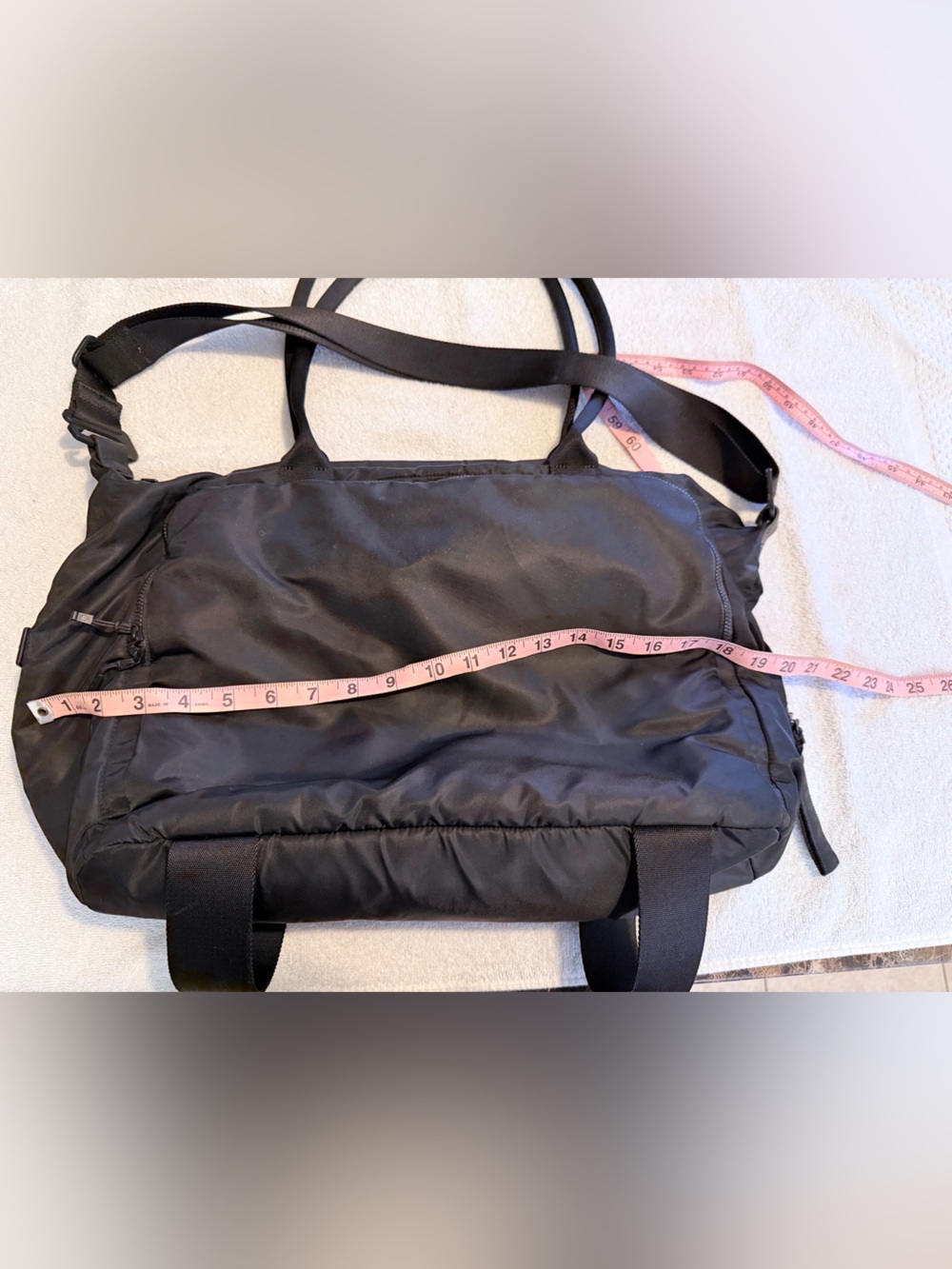 lululemon athletica Black Nylon Duffel Tote - Picture 9 of 9